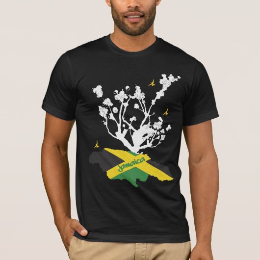 ISLAND PRIDE jamaica mannen T-shirt (Voorkant)