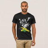 ISLAND PRIDE jamaica mannen T-shirt (Voorkant volledig)