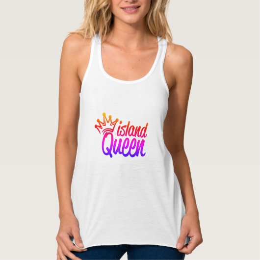 Island Queen Tanktop (Voorkant)