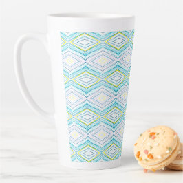 Island Rhombus Latte Mok