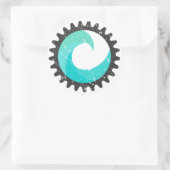 Island RIDE Kauai wave gear sticker (Tas)