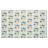 Island Seaplane Fabric Stof (Fat Quarter)