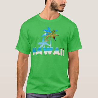 Island Shoreline Hike Hawaii Palm TShirt 1