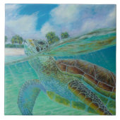 Island Soul Ceramic Tile Tegeltje (Voorkant)