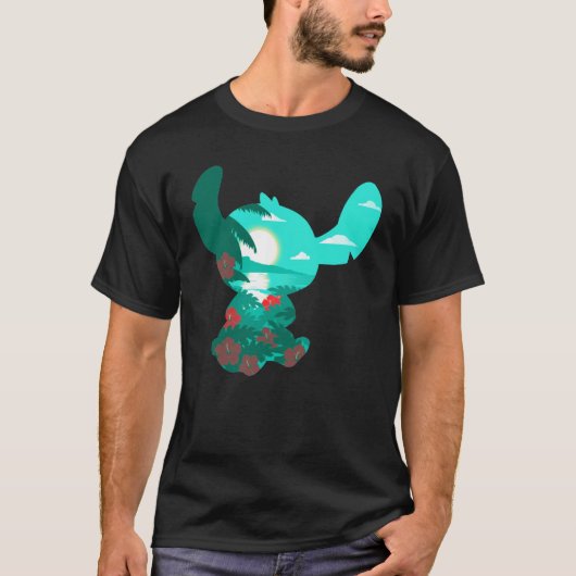 Island Stitch Lilo and Stitch Teeturtle Gift for F T-shirt (Voorkant)