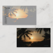 Island Style Hawaii Visitekaartje (Voorkant / Achterkant)