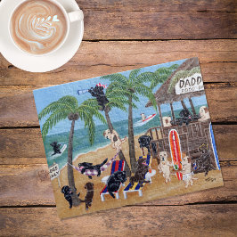 Island Summer Vacation Labradors Legpuzzel