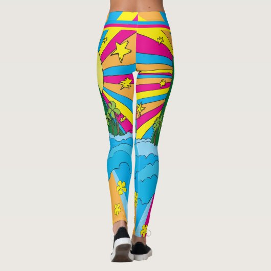 Island Sun Leggings (Achterkant)