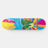 Island Sun Persoonlijk Skateboard (Horizontaal)