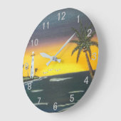 Island Sunrise Grote Klok (Hoek)