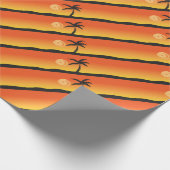 Island Sunset Cadeaupapier (Hoek)