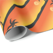 Island Sunset Cadeaupapier (Rol Hoek)