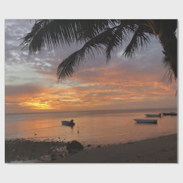 Island Sunset Cadeaupapier