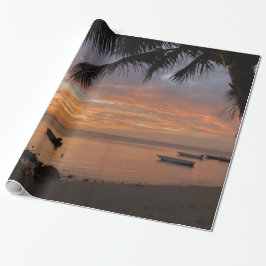 Island Sunset Cadeaupapier