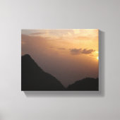 Island Sunset Canvas Afdruk (Voorkant)