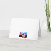 Island Sunset Kaart (Achterkant)