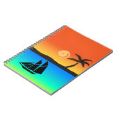 Island Sunset Notitieboek (Linkerzijde)