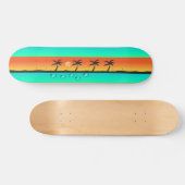 Island Sunset Skateboard (Horizontaal)