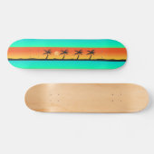 Island Sunset Skateboard (Horizontaal)