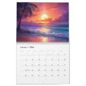 Island Sunsets 2026 Tropical Paradise Art Kalender (Jan 2026)