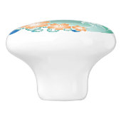 Island Surf Ceramic Knob. Keramische Knop (Zijkant)