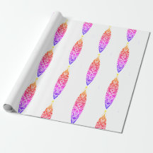 Island Surfboard Wrapping Paper