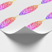 Island Surfboard Wrapping Paper Cadeaupapier (Hoek)