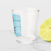 Island Tiki Bar Monogrammed Shot glass Glas (Rechts)