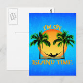Island Time Briefkaart (Voorkant / Achterkant)