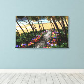 Island Time Canvas Afdruk (Insitu (Houten vloer))