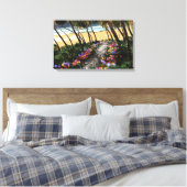 Island Time Canvas Afdruk (Insitu (Slaapkamer))