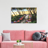 Island Time Canvas Afdruk (Insitu (Woonkamer))