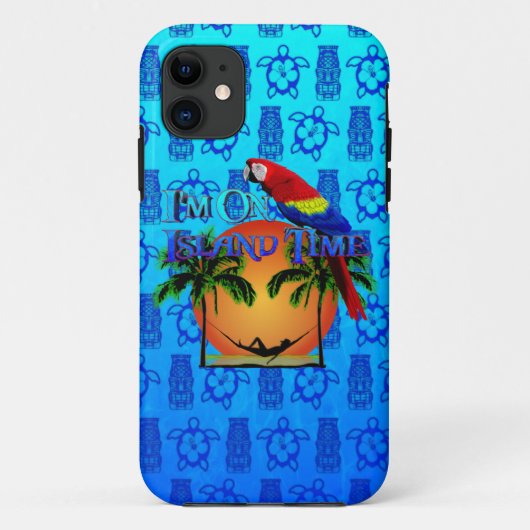 Island Time in Hammock Case-Mate iPhone Case (Achterkant)