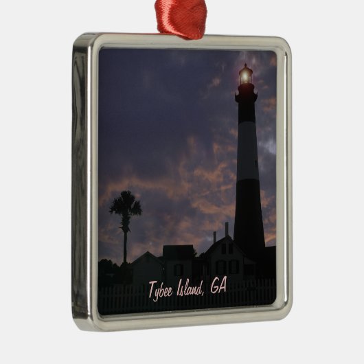 Island Time Metalen Ornament (Rechts)