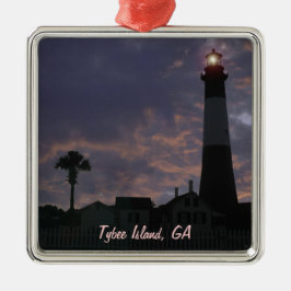 Island Time Metalen Ornament