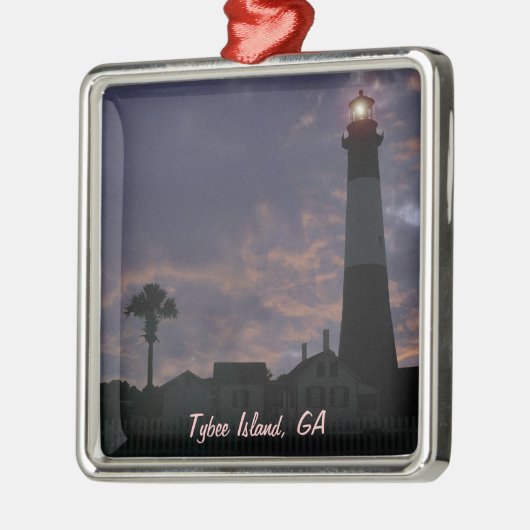 Island Time Metalen Ornament (Links)