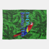 Island Time Parrot Theedoek (Horizontaal)