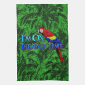 Island Time Parrot Theedoek (Verticaal)