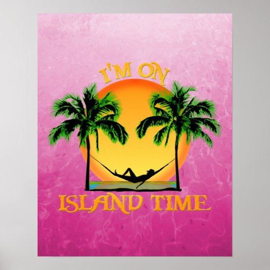 Island Time Poster (Voorkant)