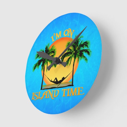 Island Time Ronde Klok (Hoek)