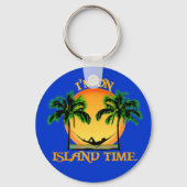 Island Time Sleutelhanger (Voorkant)