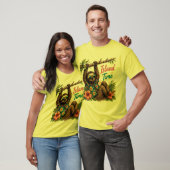 Island Time Sloth Tropische T-shirt (Unisex)