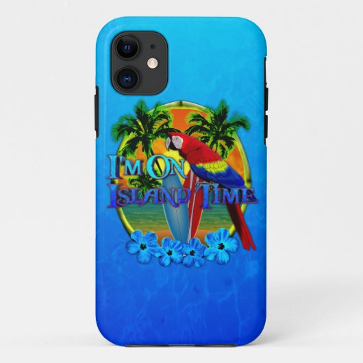 Island Time Sunset Case-Mate iPhone Case (Achterkant)