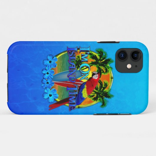 Island Time Sunset Case-Mate iPhone Case (Achterkant (horizontaal))