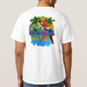 Island Time Sunset T-shirt (Achterkant)