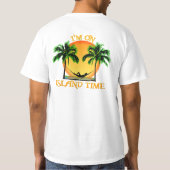 Island Time T-shirt (Achterkant)
