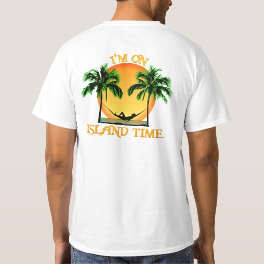 Island Time T-shirt (Achterkant)