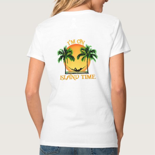 Island Time T-shirt (Achterkant)