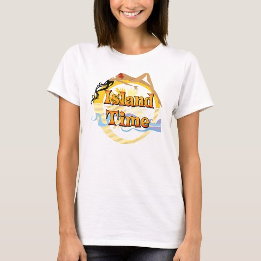 Island Time T-shirt (Voorkant)