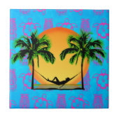 Island Time Tegeltje (Voorkant)